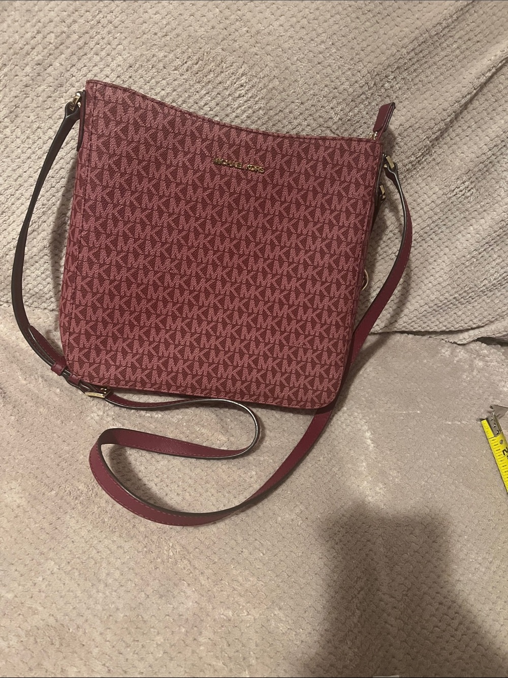 Michael Kors Dusty Rose Signature Crossbody Bag New With Tags